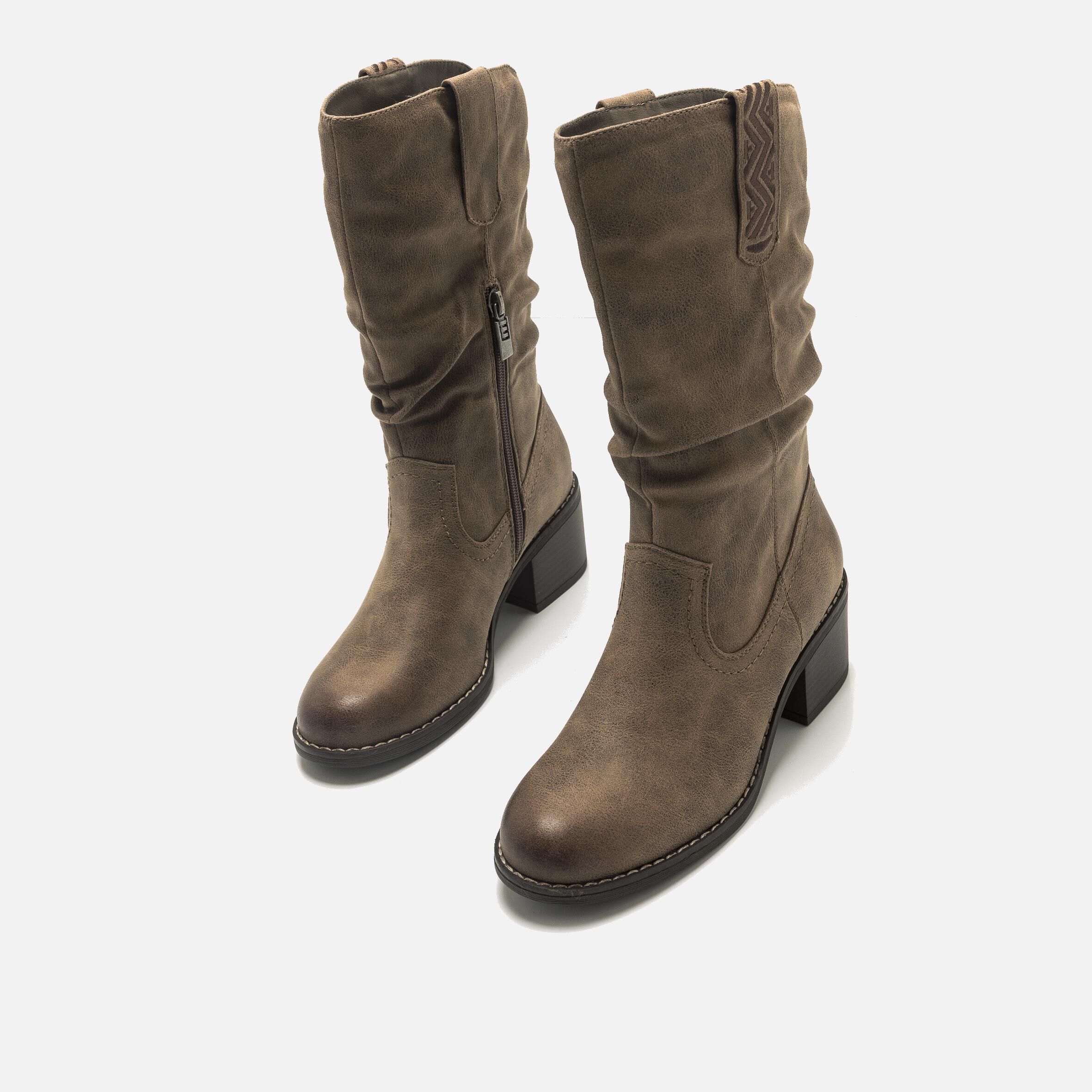 Botas tipo ugg mustang top